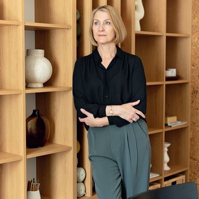 Professional expert portrait in a minimalist setting